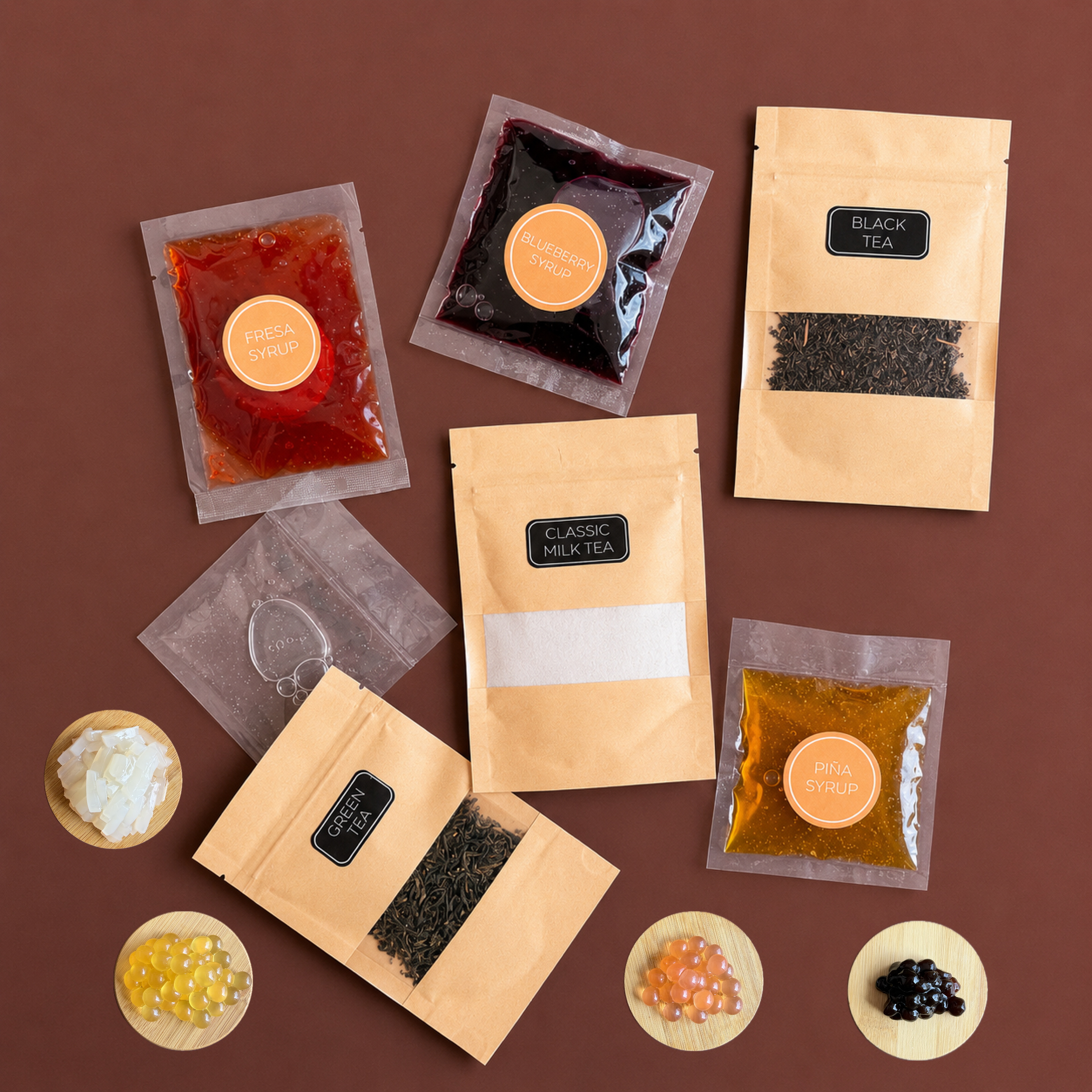Bubble Tea Box #3 - Color Splash